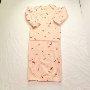 Carter’s/ Sleeper Gown / Pink Dragonfly/ Girls Size 0-3 Months